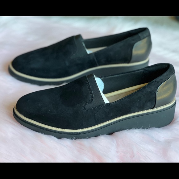 New Sharon Dolly Wide Wedge Casual Shoe - Clarks - Picture 4 of 16